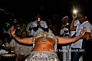 Nahla Dancing for Sirelo Melange White Party